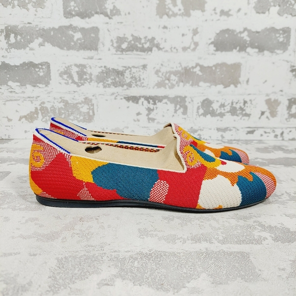 New Rothy's Amber Moroccan Round Toe Slip On Loafers  T706 - Picture 4 of 8